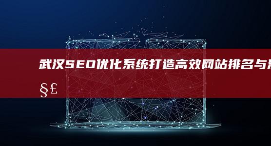 武汉SEO优化系统：打造高效网站排名与流量解决方案